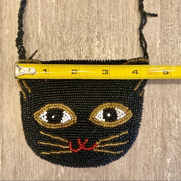 Vintage 90’s Black Cat Mini Purse - Picture 8 of 11